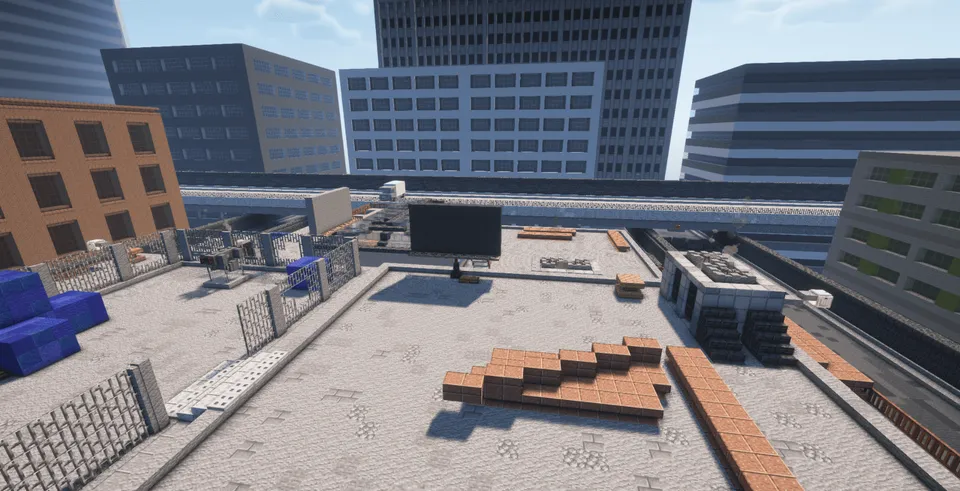 Point Blank Helispot — Minecraft xarita, rasm 6