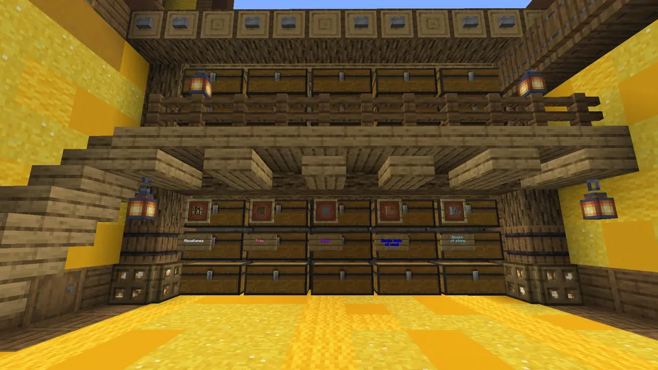 Automatic warehouse — Minecraft xarita, rasm 7