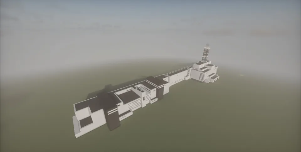 Chernobil Atom Elektr Stansiyasi — Minecraft xarita, rasm 3