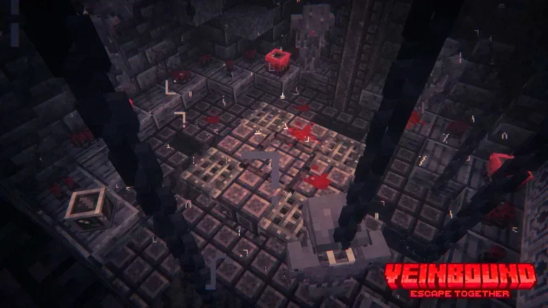 Veinbound: Birgalikda qochish — Minecraft xarita, rasm 7