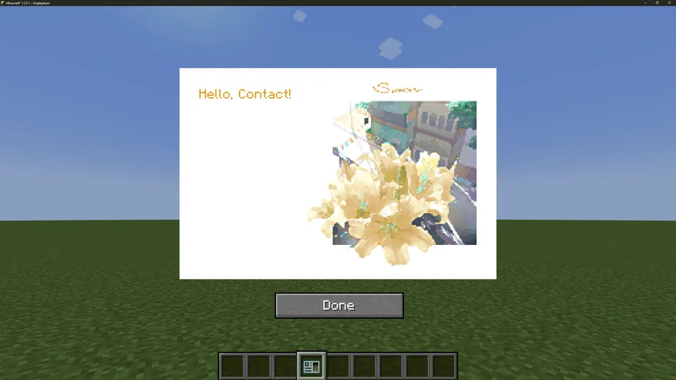 Contact: LoveRekindled — Minecraft mod, rasm 5