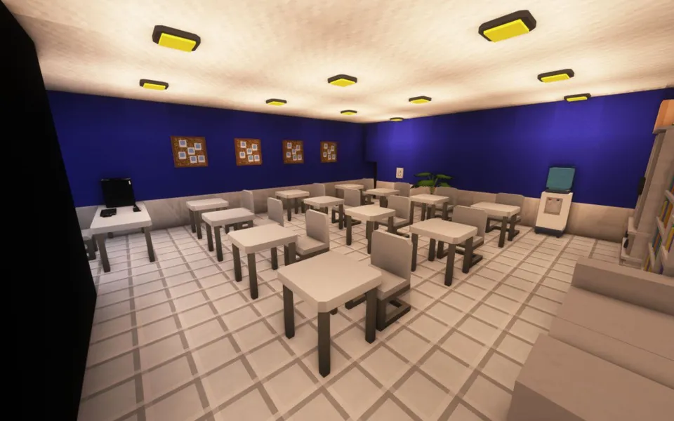 School74 (Zamonaviy maktab) — Minecraft xarita, rasm 3