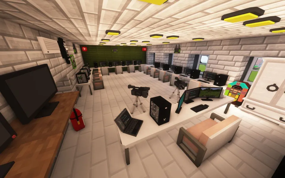 School74 (Zamonaviy maktab) — Minecraft xarita, rasm 7