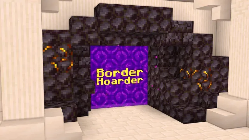 Border Hoarder — Minecraft xarita, rasm 4