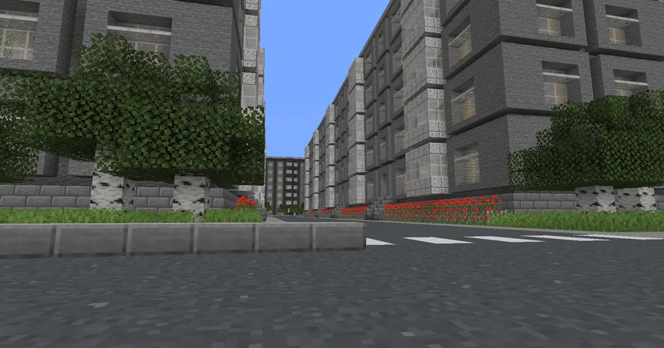 Berezograd rus shahri — Minecraft xarita, rasm 2