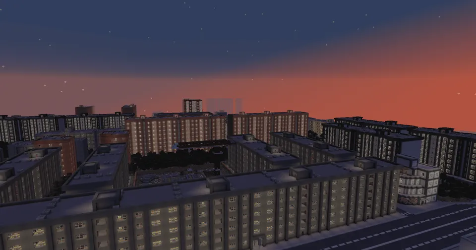 Berezograd rus shahri — Minecraft xarita, rasm 4