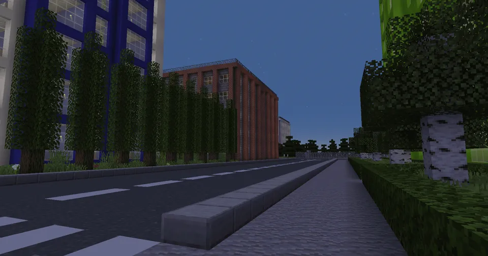 Berezograd rus shahri — Minecraft xarita, rasm 5