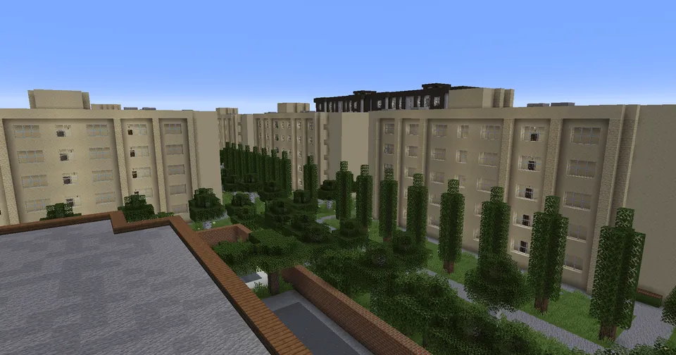 Berezograd rus shahri — Minecraft xarita, rasm 8
