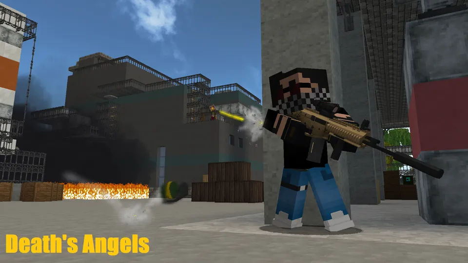Death's Angels Battle Royale — Minecraft xarita, rasm 2