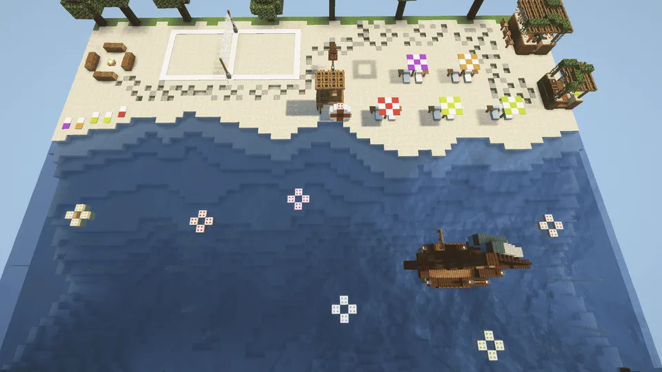 Hide And Seek. Small And Big — Minecraft xarita, rasm 2
