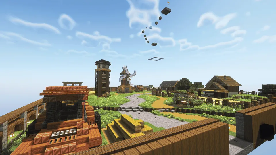 Hide And Seek. Small And Big — Minecraft xarita, rasm 5