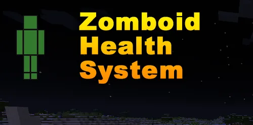 Zomboid Health System — Minecraft mod, rasm 1