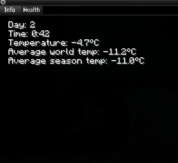 Zomboid Health System — Minecraft mod, rasm 4