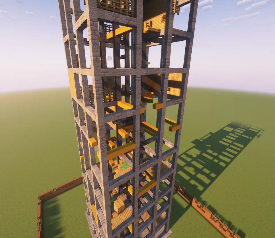 Climbing the Parkour Tower — Minecraft xarita, rasm 3