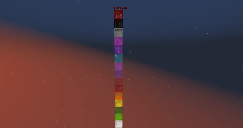Ilya201 difficulty chart obby — Minecraft xarita, rasm 2