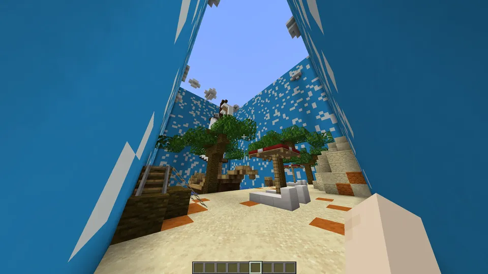 Tugmani top | HARD — Minecraft xarita, rasm 2