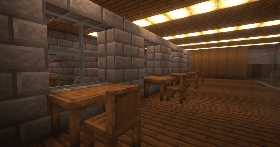 Kulrang devorlar qamoqxonasi — Minecraft xarita, rasm 5