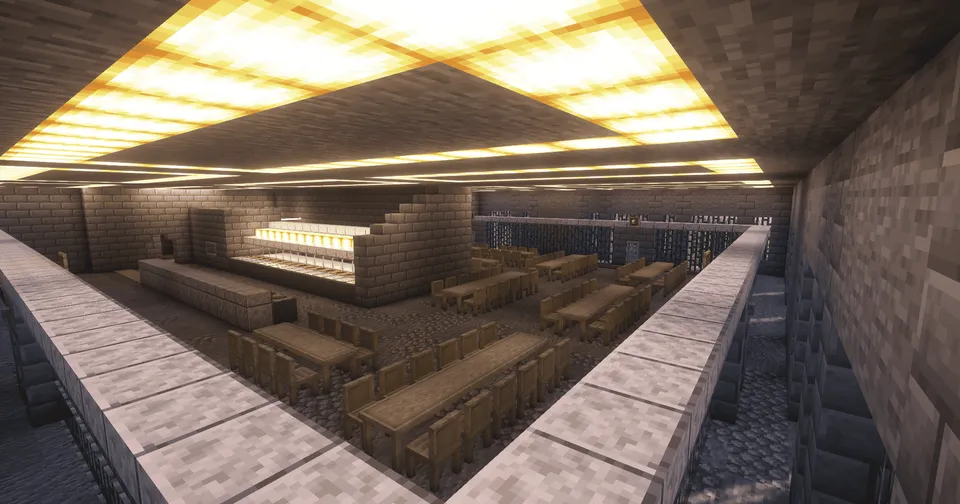 Kulrang devorlar qamoqxonasi — Minecraft xarita, rasm 8