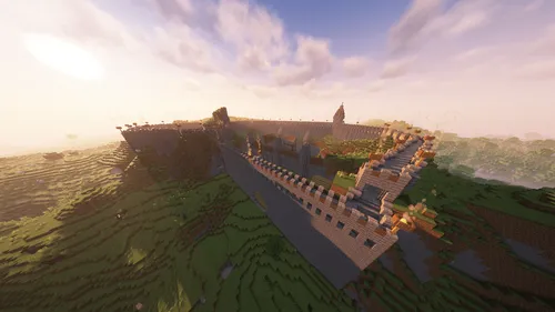 O'rta asr qal'asi (medieval castle) — Minecraft xarita, rasm 1