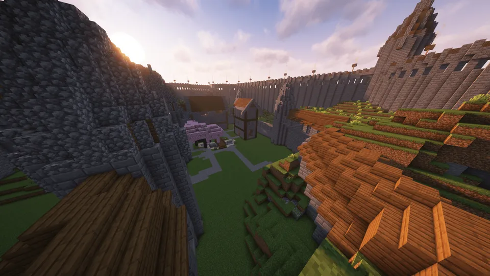 O'rta asr qal'asi (medieval castle) — Minecraft xarita, rasm 7