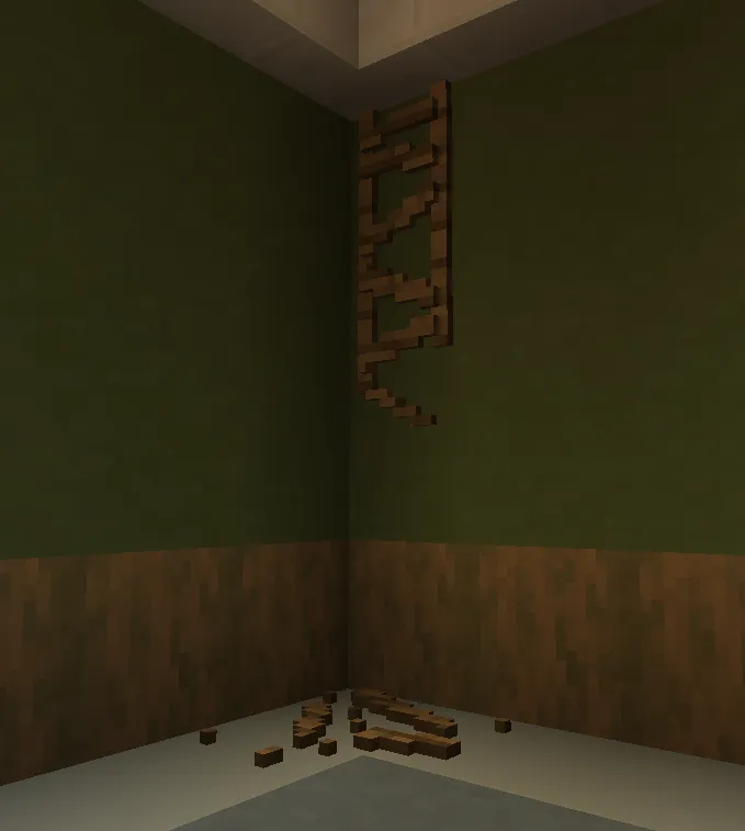 Mehmonxonadagi manyak — Minecraft xarita, rasm 3
