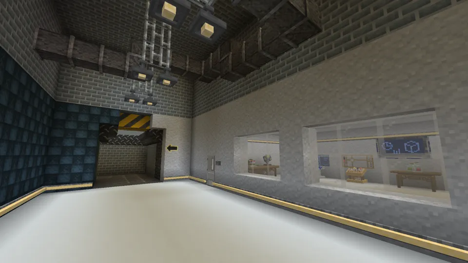 Half Life, Black Mesa ofisi — Minecraft xarita, rasm 4