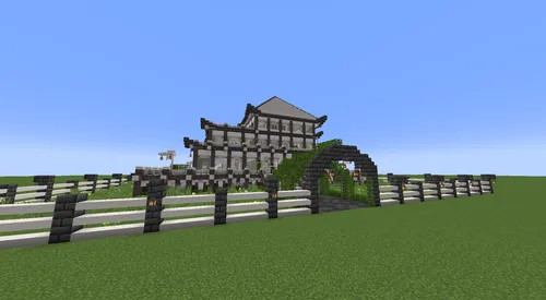 Uch qavatli uy — Minecraft xarita, rasm 1