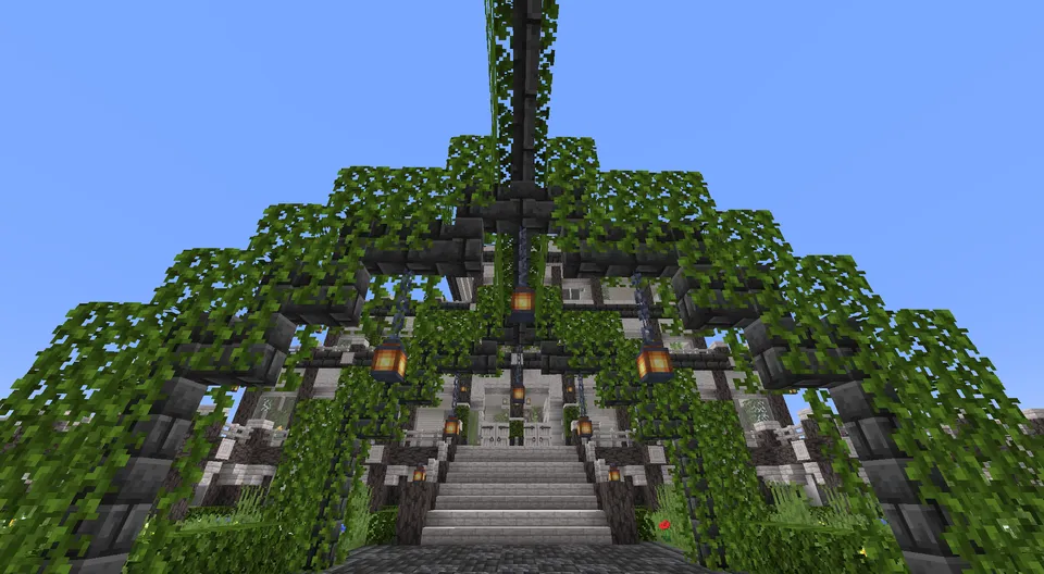 Uch qavatli uy — Minecraft xarita, rasm 2