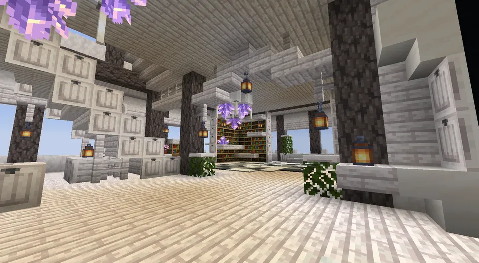Uch qavatli uy — Minecraft xarita, rasm 6