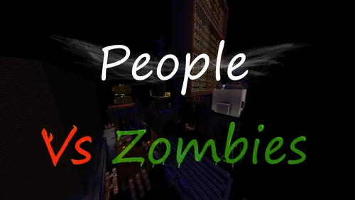 People Vs Zombies — Minecraft xarita, rasm 1