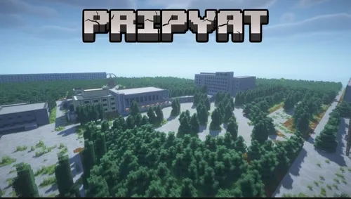 Pripyat city — Minecraft xarita, rasm 1
