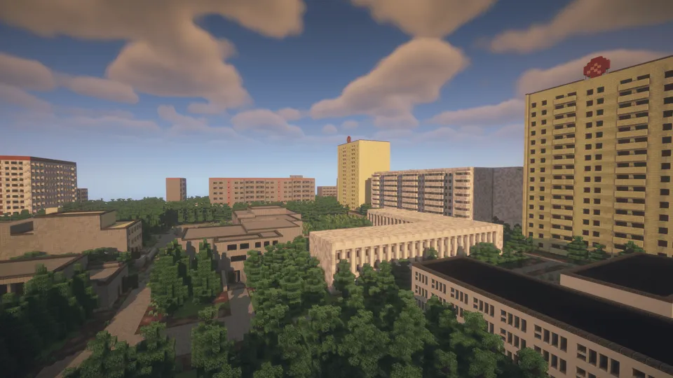 Pripyat city — Minecraft xarita, rasm 4