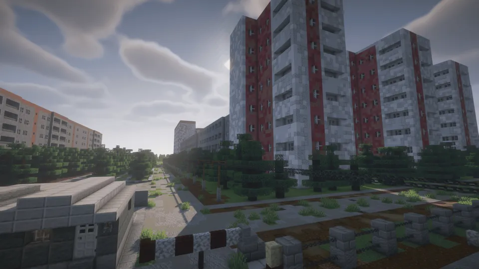 Pripyat city — Minecraft xarita, rasm 5