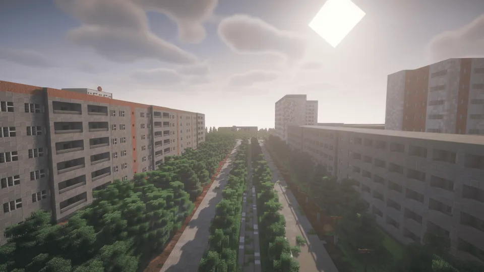 Pripyat city — Minecraft xarita, rasm 6