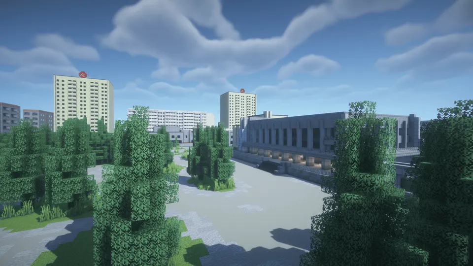 Pripyat city — Minecraft xarita, rasm 8