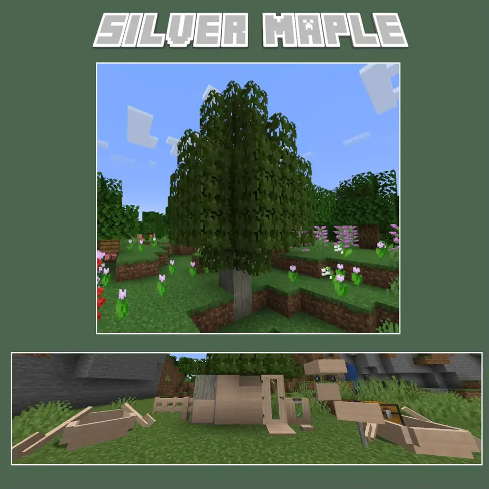 Silverwood Trees — Minecraft mod, rasm 5