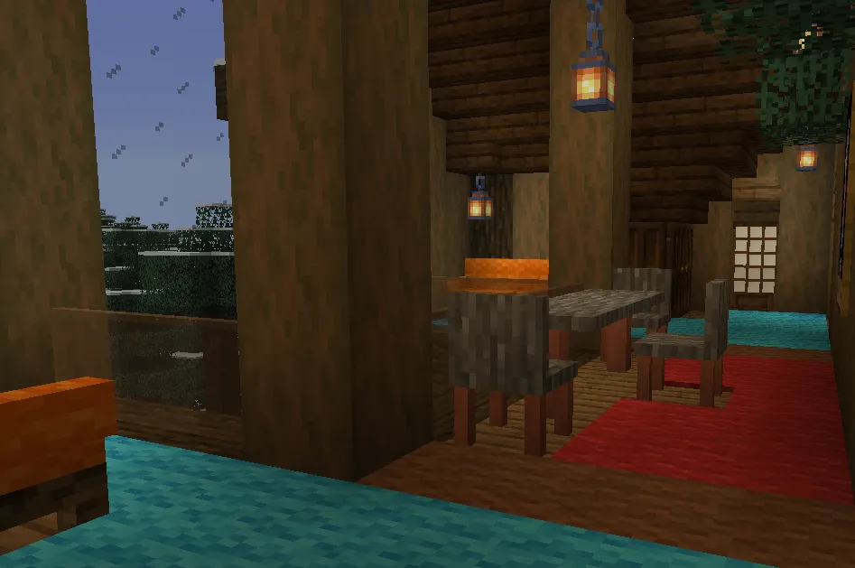 O'rmondagi villa — Minecraft xarita, rasm 4