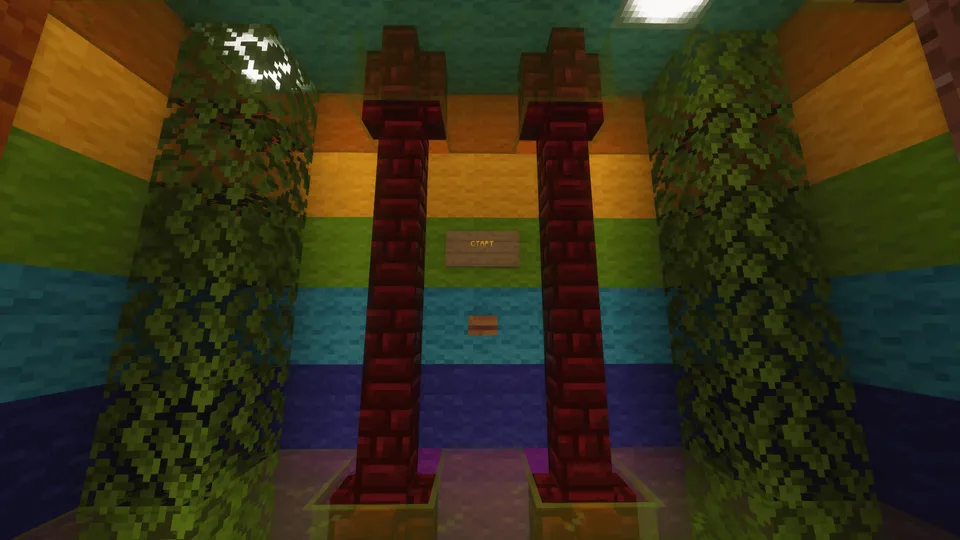 Rainbow Challenges — Minecraft xarita, rasm 6