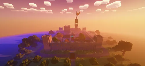 Ritsarlar qal'asi — Minecraft xarita, rasm 1
