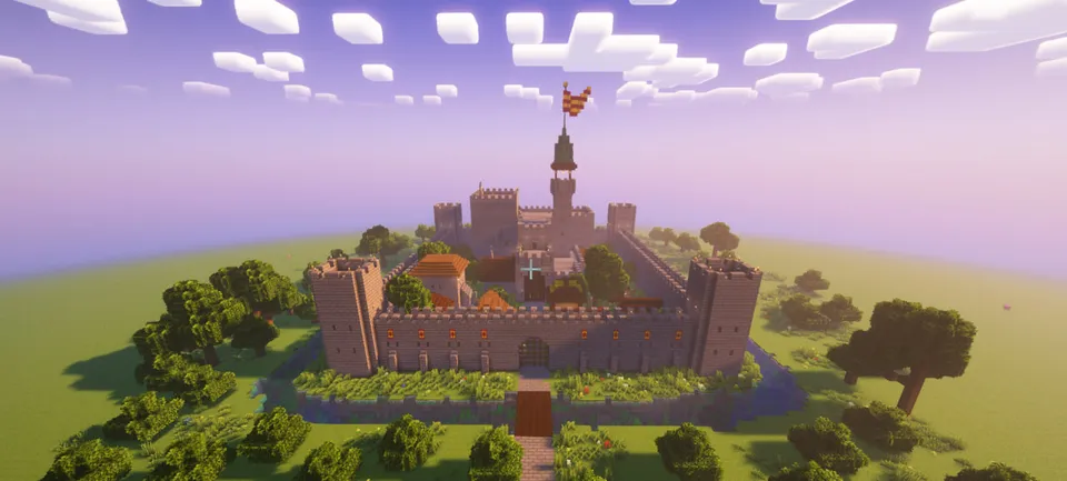Ritsarlar qal'asi — Minecraft xarita, rasm 3