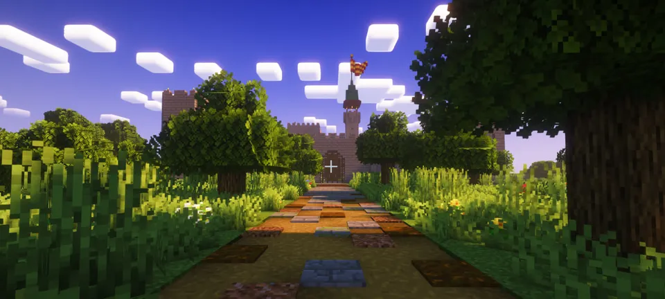 Ritsarlar qal'asi — Minecraft xarita, rasm 4