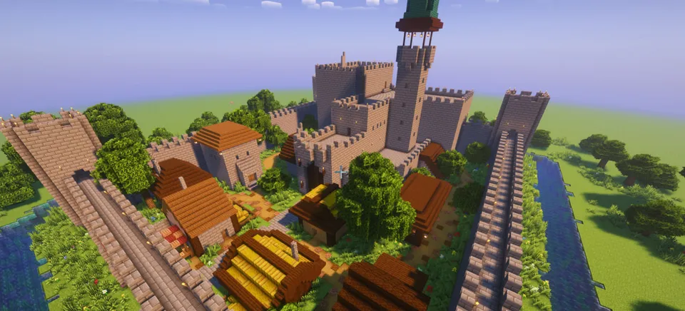 Ritsarlar qal'asi — Minecraft xarita, rasm 7
