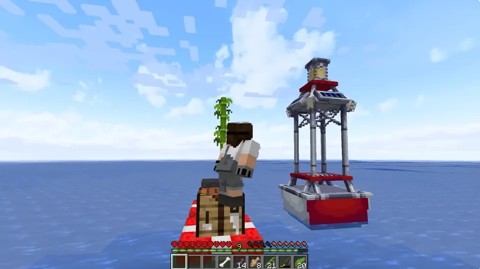 Nemo nuqtasi: Hardcore omon qolish — Minecraft xarita, rasm 5