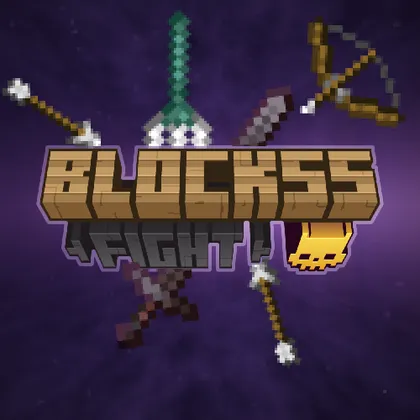 Blockss Fight — Minecraft xarita, rasm 1