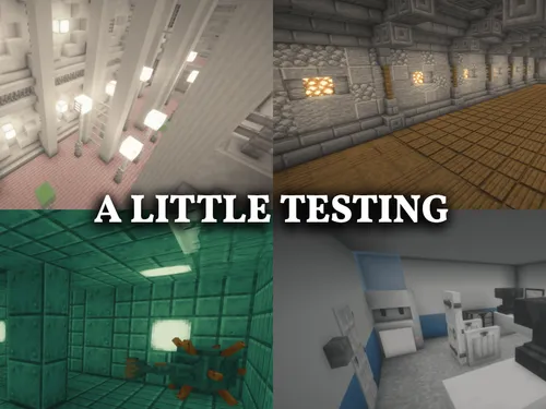 A little testing — Minecraft xarita, rasm 1