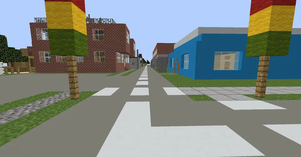 Verxodvinsk shahri — Minecraft xarita, rasm 3