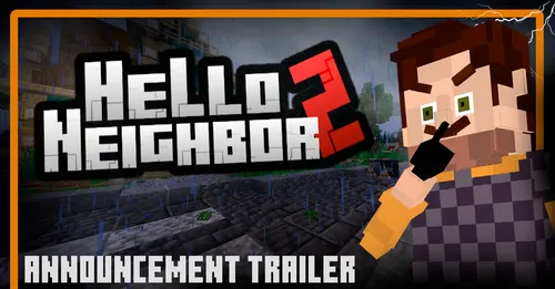 Minecraftda Hello Neighbor 2 — Minecraft xarita, rasm 1