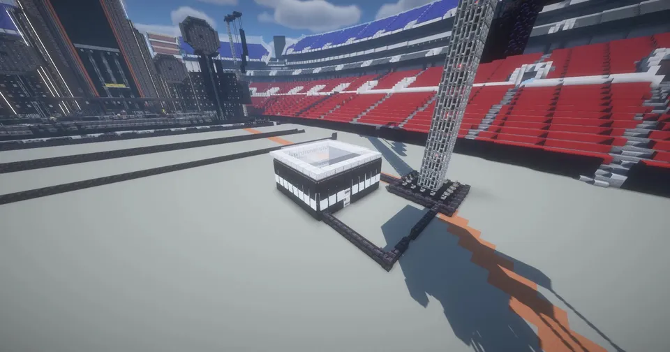 Rammstein sahna funksional — Minecraft xarita, rasm 5