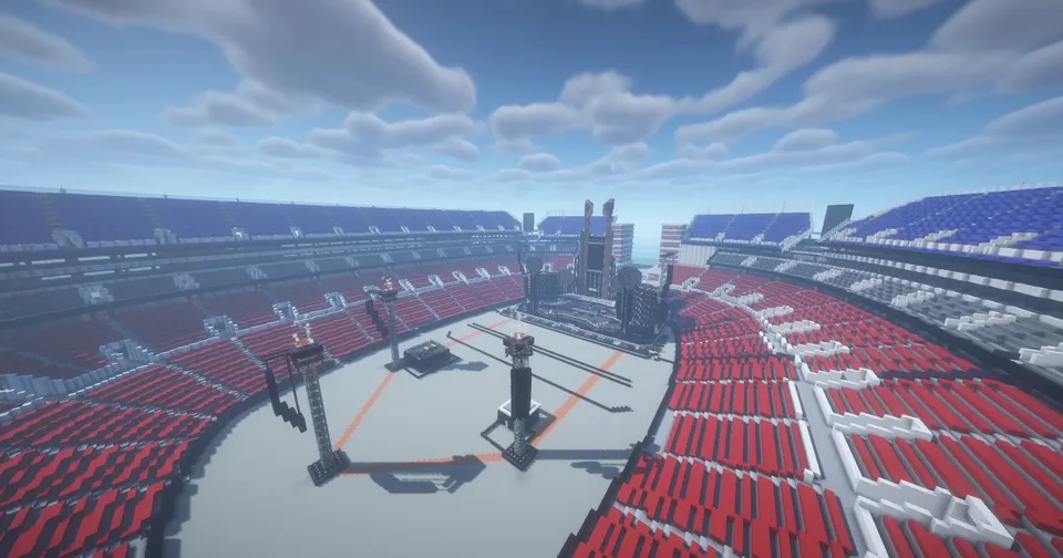 Rammstein sahna funksional — Minecraft xarita, rasm 7