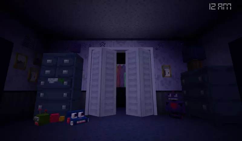 Five Nights at Freddy's 4 — Minecraft xarita, rasm 2